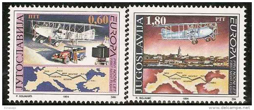 YOUGOSLAVIE - Europa CEPT 1994 - Nuevos