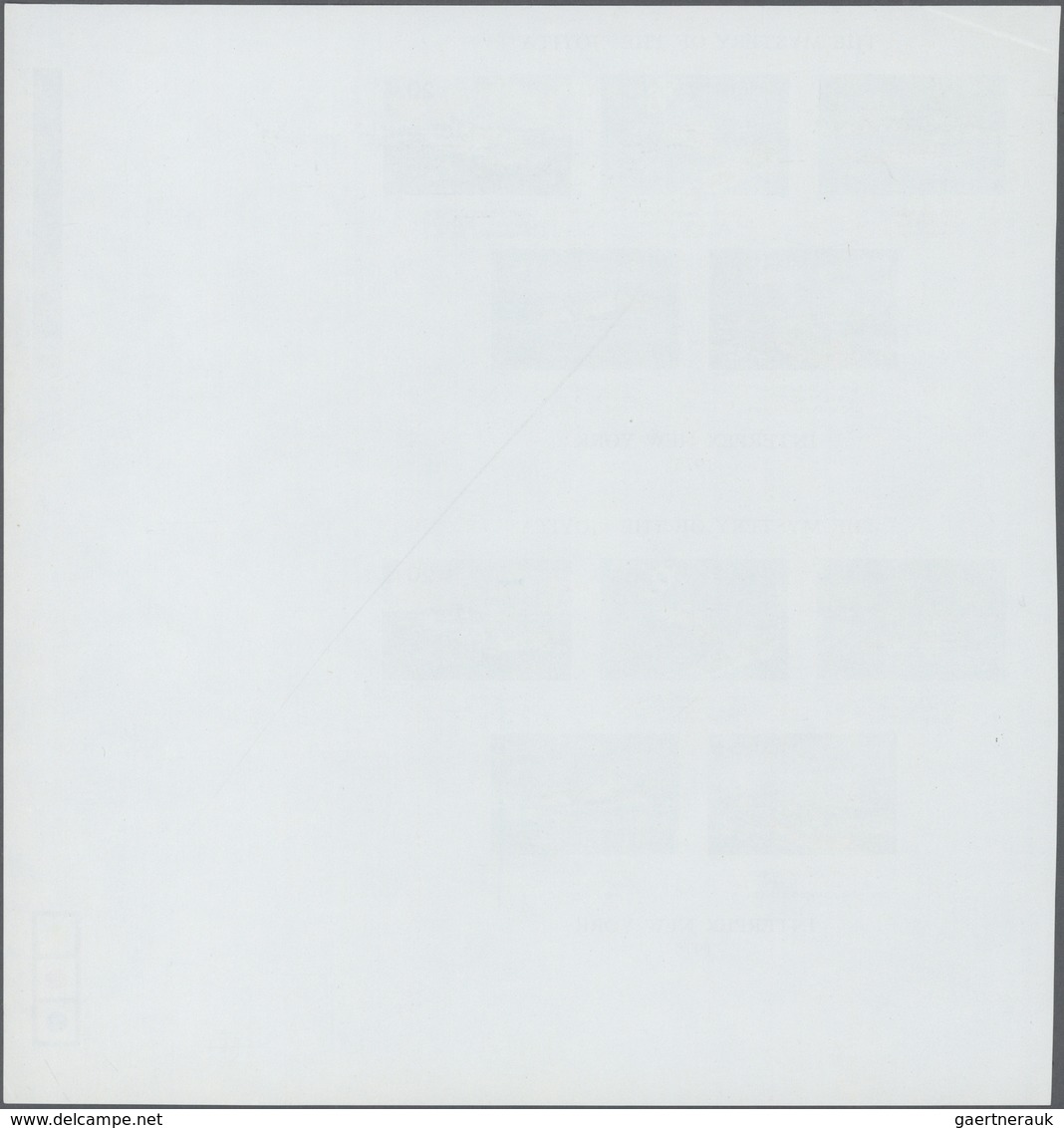 ** Thematik: Schiffe / Ships: 1975, Samoa Interpex New York Souvenir Sheet, Imperforated Collective Pro - Bateaux