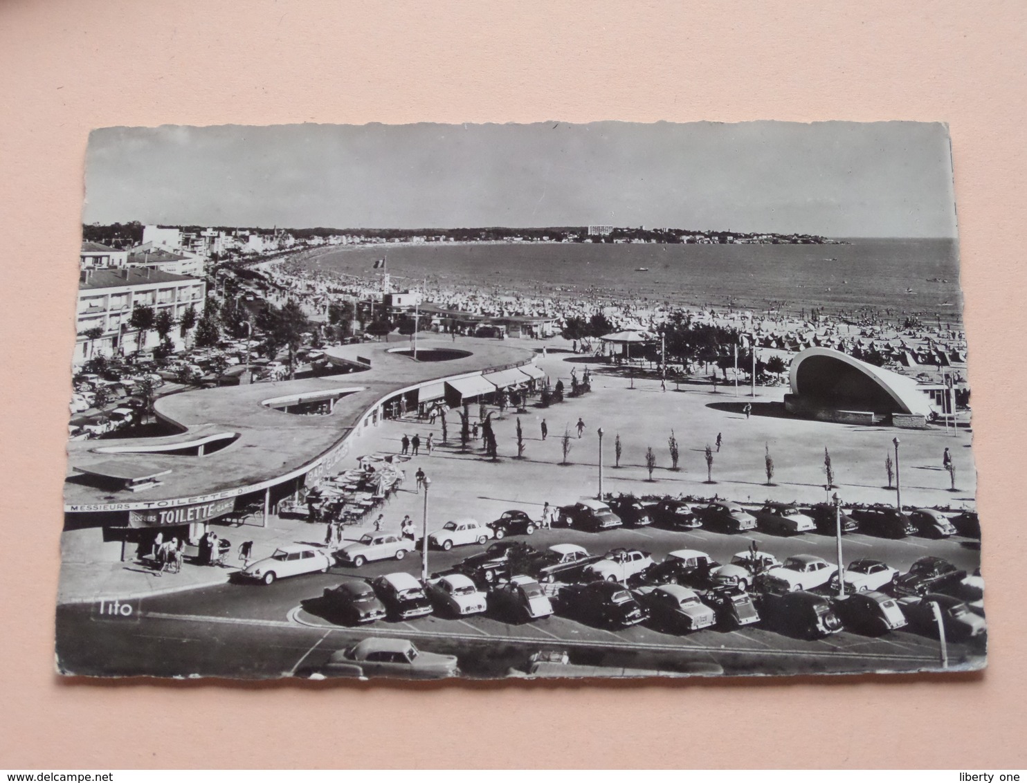 La Plage, La Pointe De Vallières, Le Boulevard De La Grandière ( 4560 - Berjaud ) Anno 1962 ( Voir Photo Svp ) - Royan