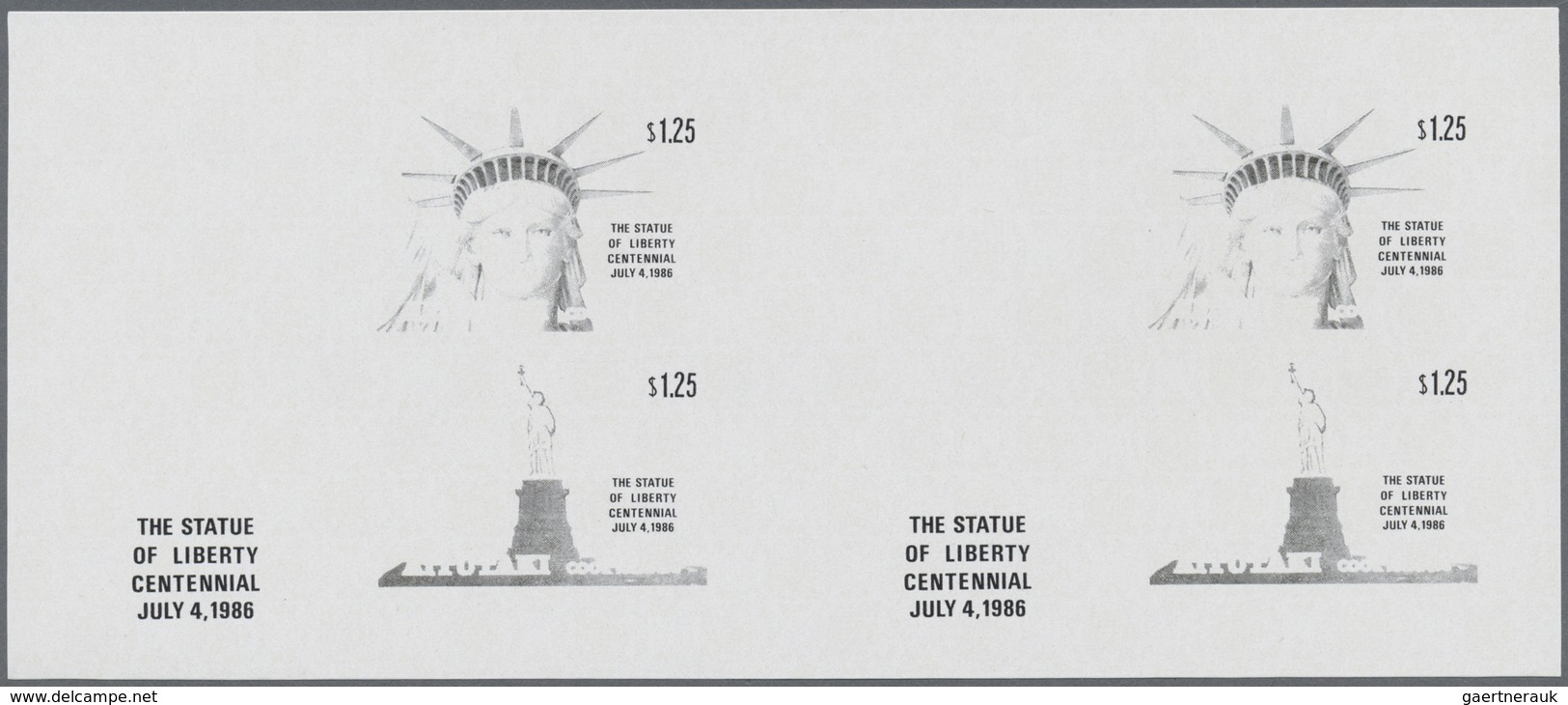 ** Thematik: Sehenswürdigkeiten-Freiheitsstatue / Sights- Statue Of Liberty: 1986, AITUTAKI: 100 Years - Andere & Zonder Classificatie