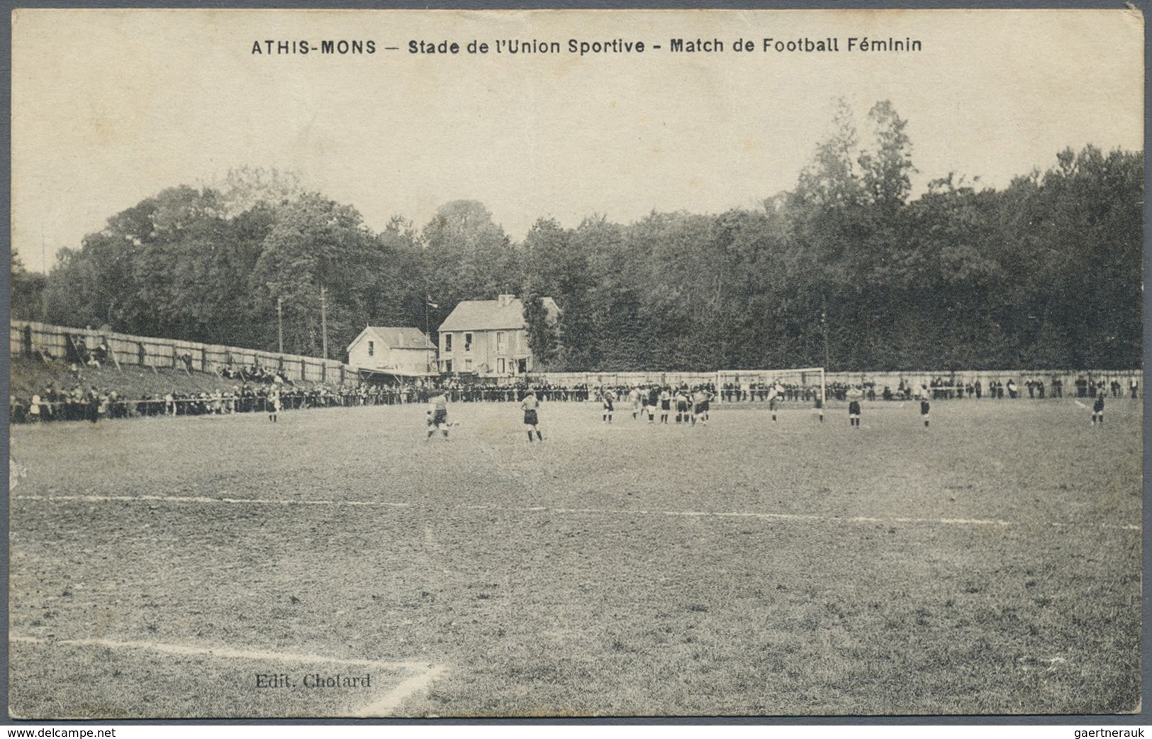 Br Thematik: Sport-Fußball / Sport-soccer, Football: 1911/1924, Partie Mit Fünf Ungebrauchten Und Gebra - Autres & Non Classés