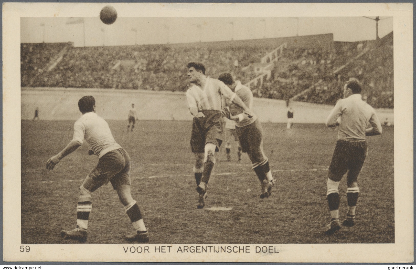 Br Thematik: Sport-Fußball / Sport-soccer, Football: 1928, Olympische Spiele 1928 - Amsterdam, Vier Off - Autres & Non Classés