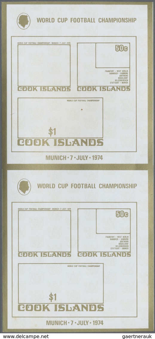 ** Thematik: Sport-Fußball / Sport-soccer, Football: 1974, SOCCER WORLD CUP CHAMPIONSHIP MUNICH '74 - 8 - Andere & Zonder Classificatie