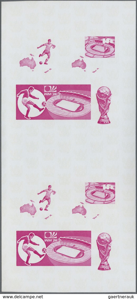 ** Thematik: Sport-Fußball / Sport-soccer, Football: 1974, SOCCER WORLD CUP CHAMPIONSHIP MUNICH '74 - 8 - Andere & Zonder Classificatie