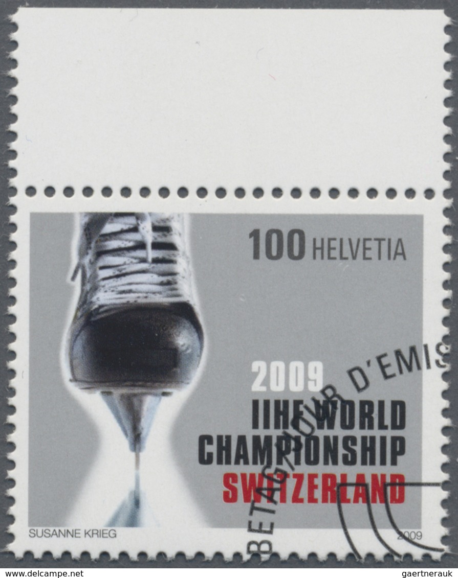 O Thematik: Sport-Wintersport / Sport-winter Sports: 2009, Switzerland, Ice Hockey World Championship, - Winter (Varia)