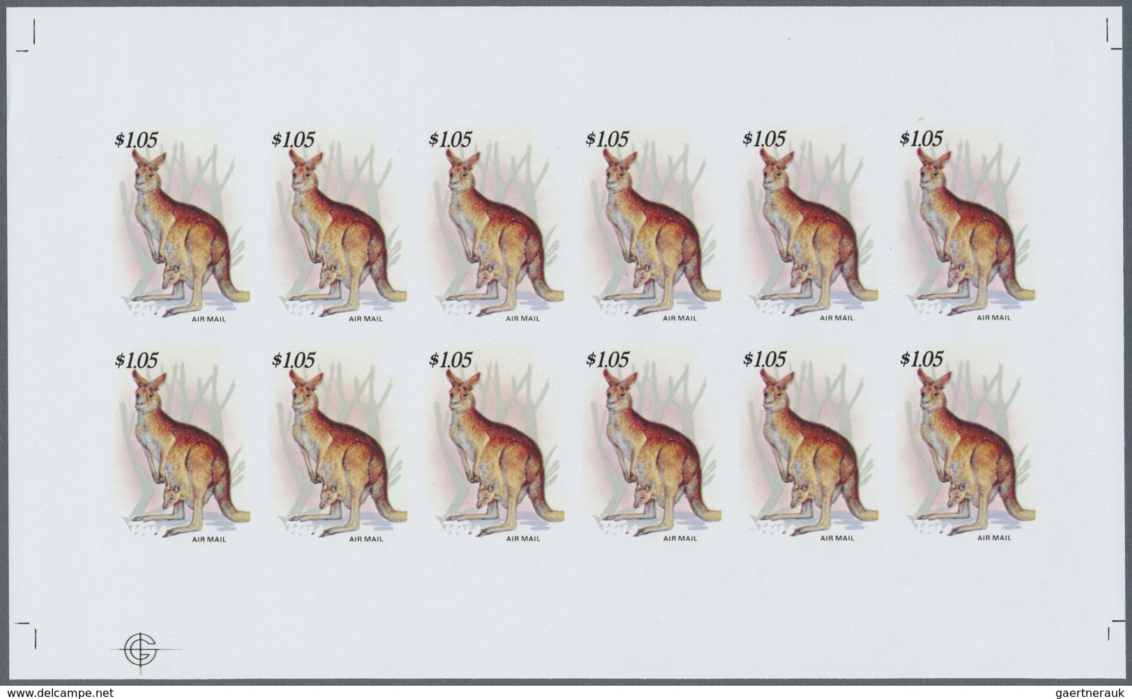 ** Thematik: Tiere- Exotische Tiere / Animals-exotic Animals: 1984, NIUE: Stamp Exhibition Ausipex Thre - Andere & Zonder Classificatie