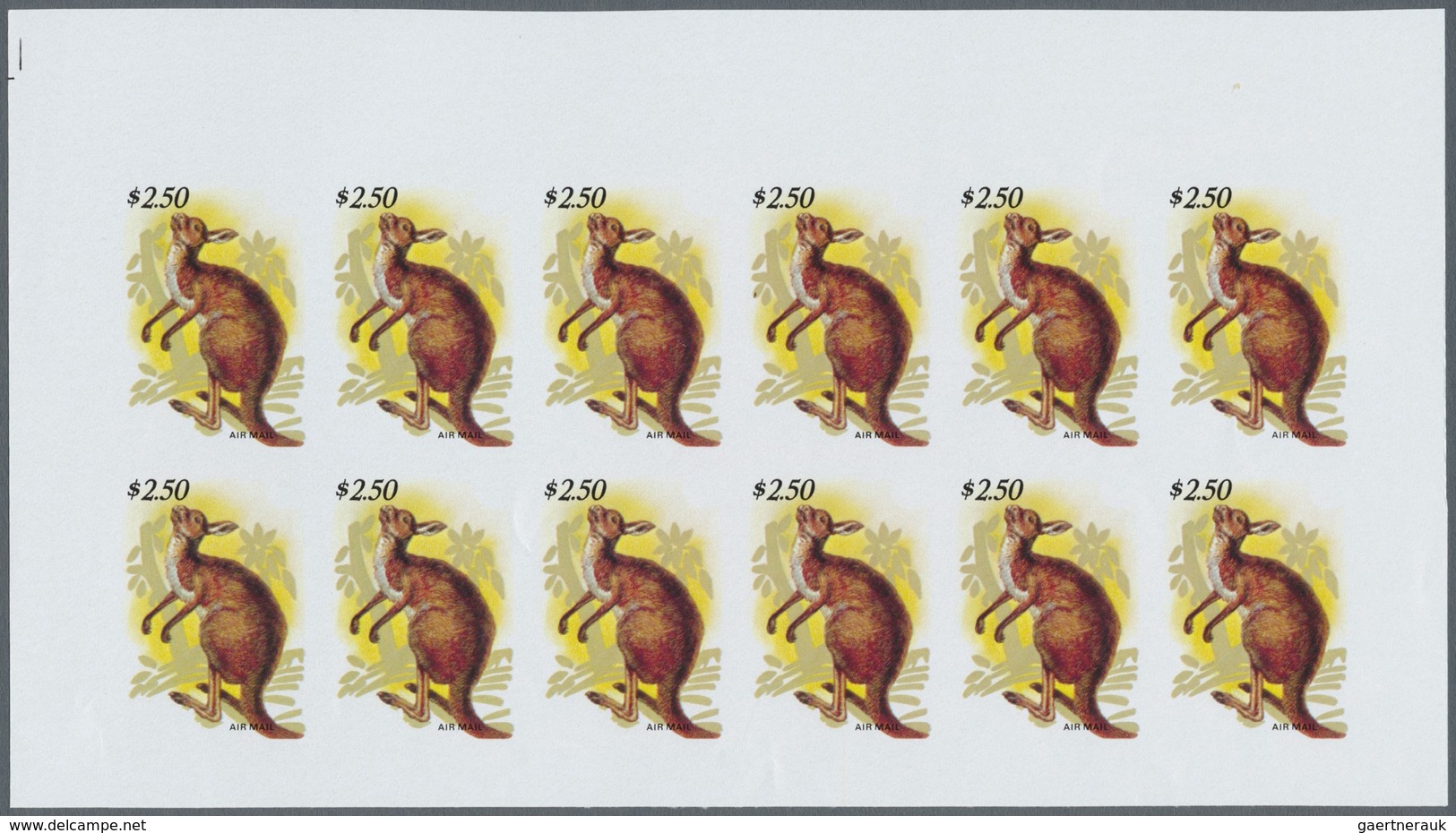 ** Thematik: Tiere- Exotische Tiere / Animals-exotic Animals: 1984, NIUE: Stamp Exhibition Ausipex Thre - Autres & Non Classés