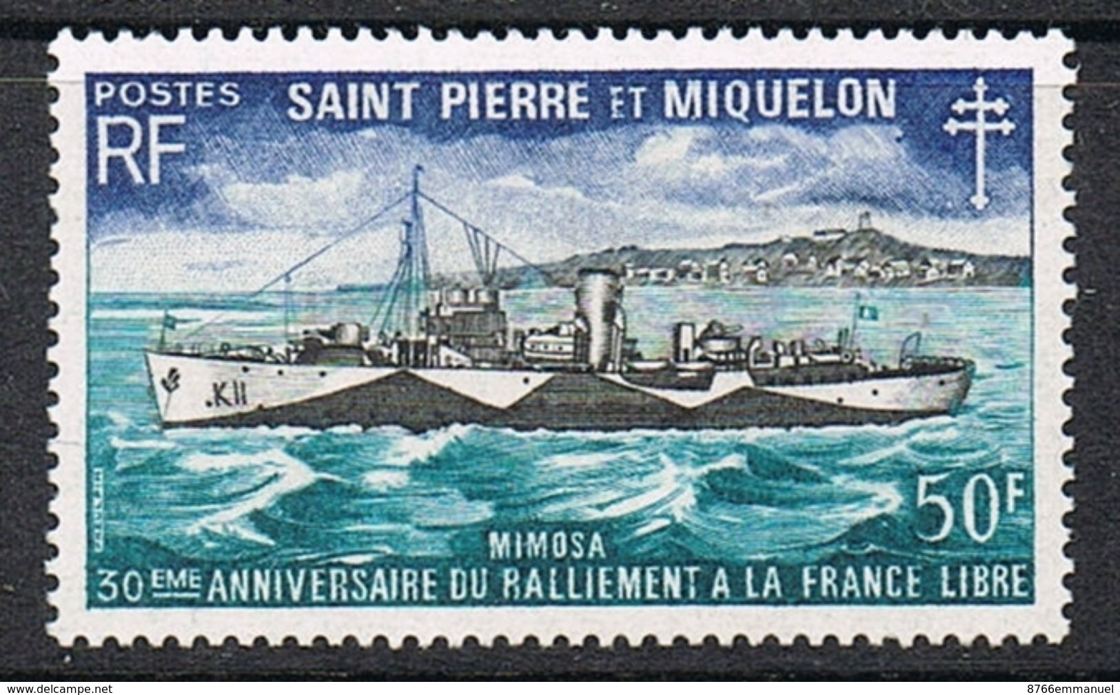 SAINT-PIERRE-ET-MIQUELON N°416 N* - Unused Stamps