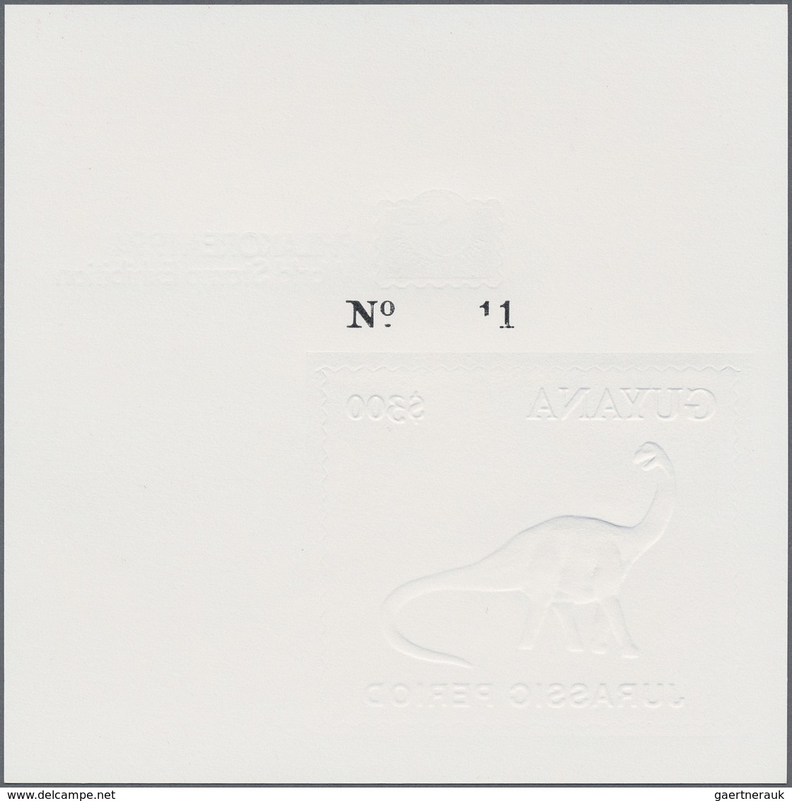 ** Thematik: Tiere-Dinosaurier / Animals-dinosaur: 1994, International Stamp Exhibition Philakorea '94 - Prehistorisch