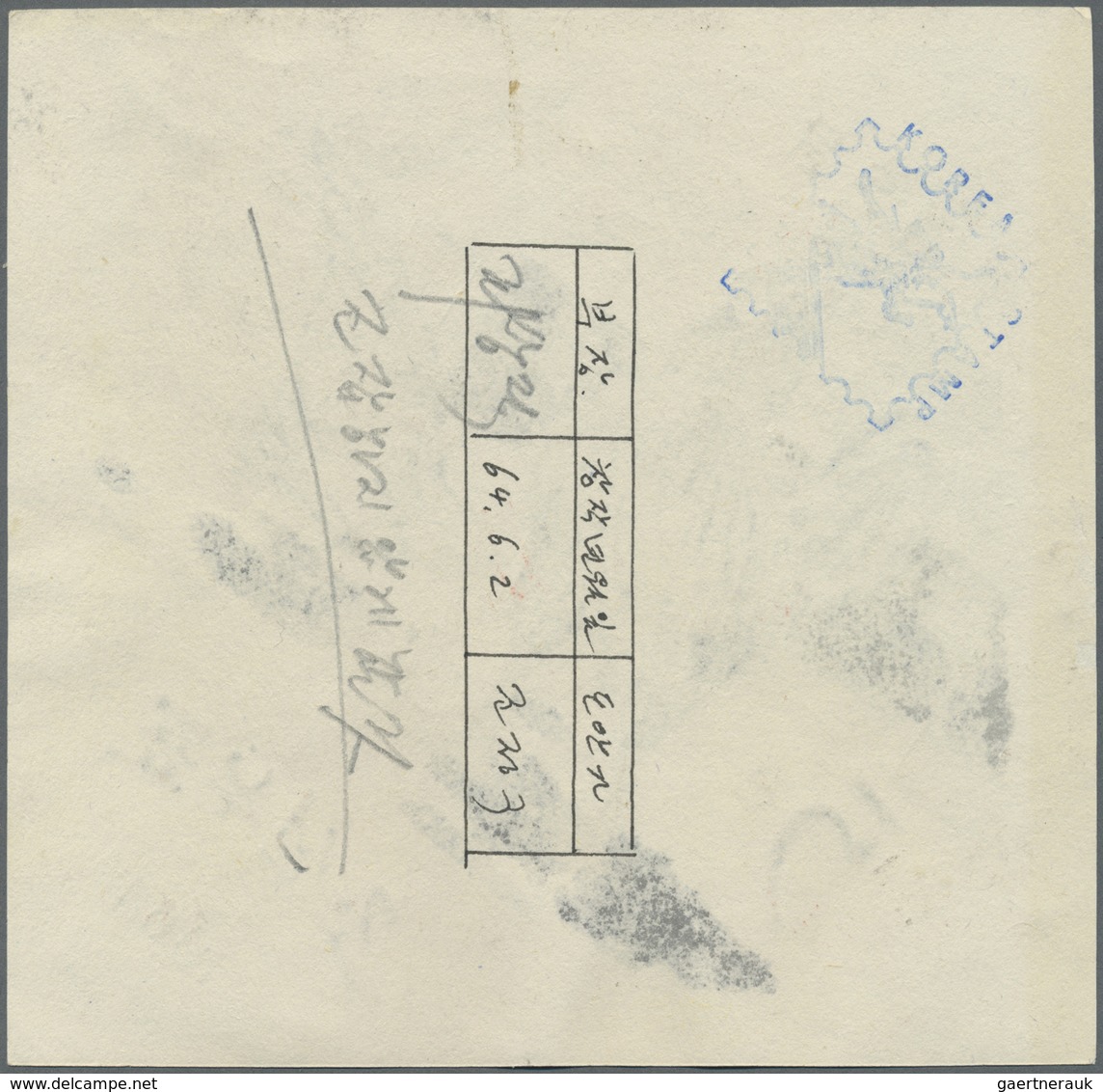 Thematik: Tiere-Hühnervögel / Animals-gallinaceus Birds: 1964, Korea (North). Original Artist's Pain - Hoendervogels & Fazanten