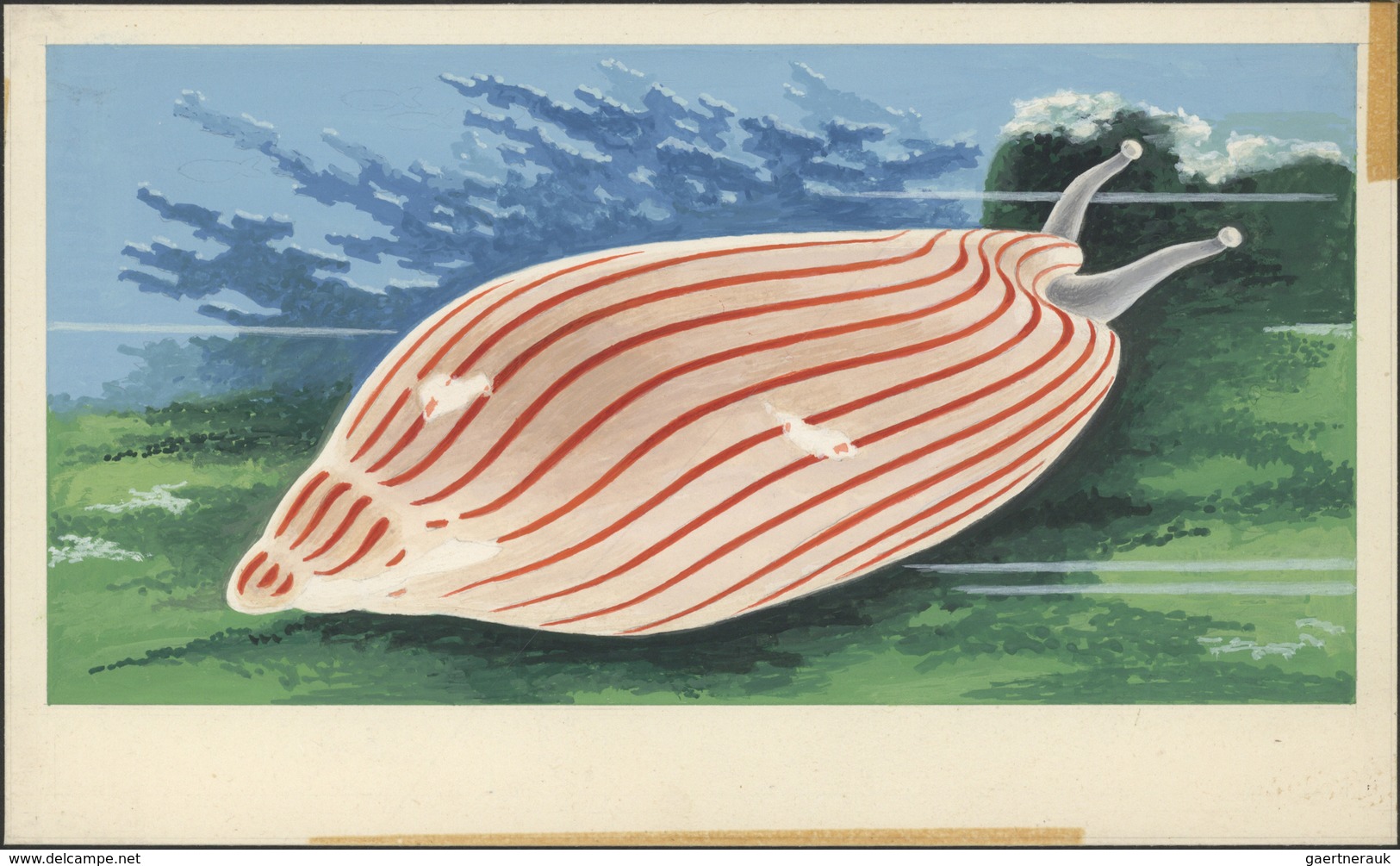 Thematik: Tiere-Meerestiere / Animals-sea Animals: 1972, Umm Al-Qaiwain. Artist's Drawing For The 15 - Maritiem Leven