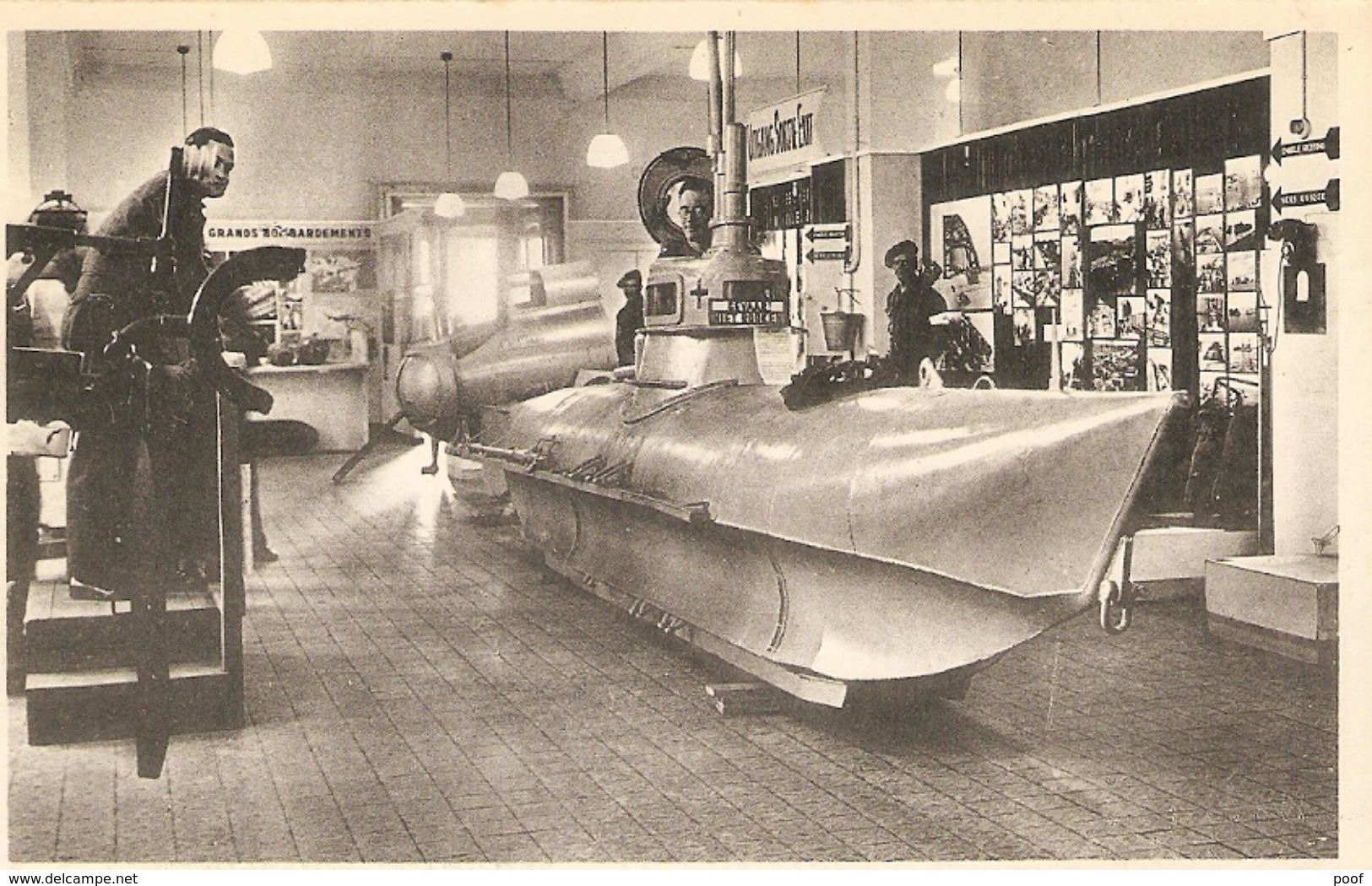 Antwerpen : S.H.A.E.F. War Exhibition 1945 ---- Submarine V 3. - Antwerpen