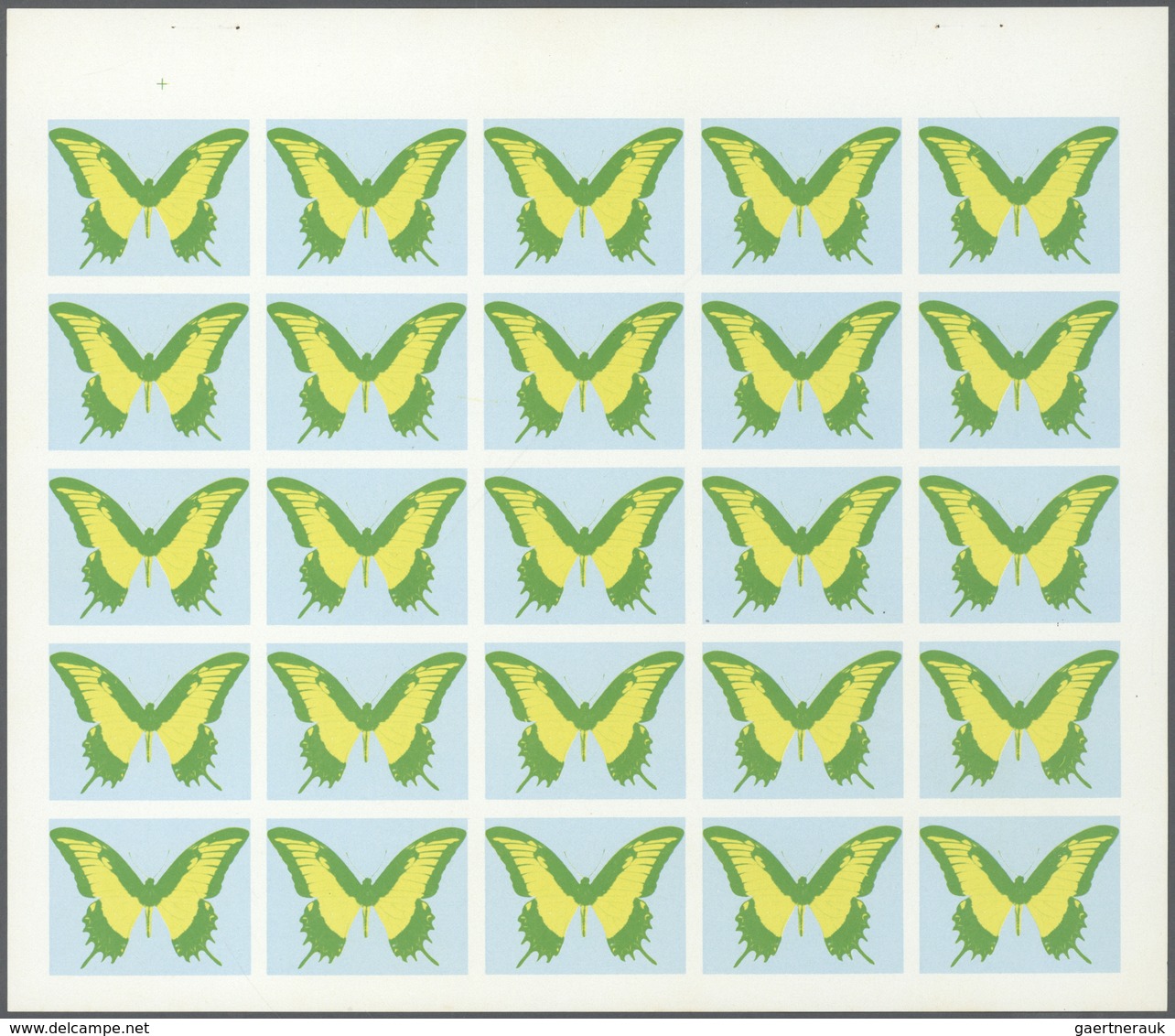 ** Thematik: Tiere-Schmetterlinge / Animals-butterflies: 1972. Sharjah. Progressive Proof (6 Phases) In - Vlinders