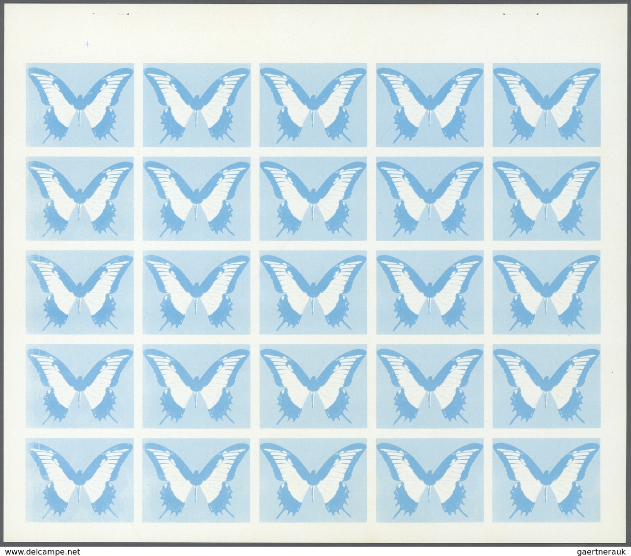 ** Thematik: Tiere-Schmetterlinge / Animals-butterflies: 1972. Sharjah. Progressive Proof (6 Phases) In - Vlinders