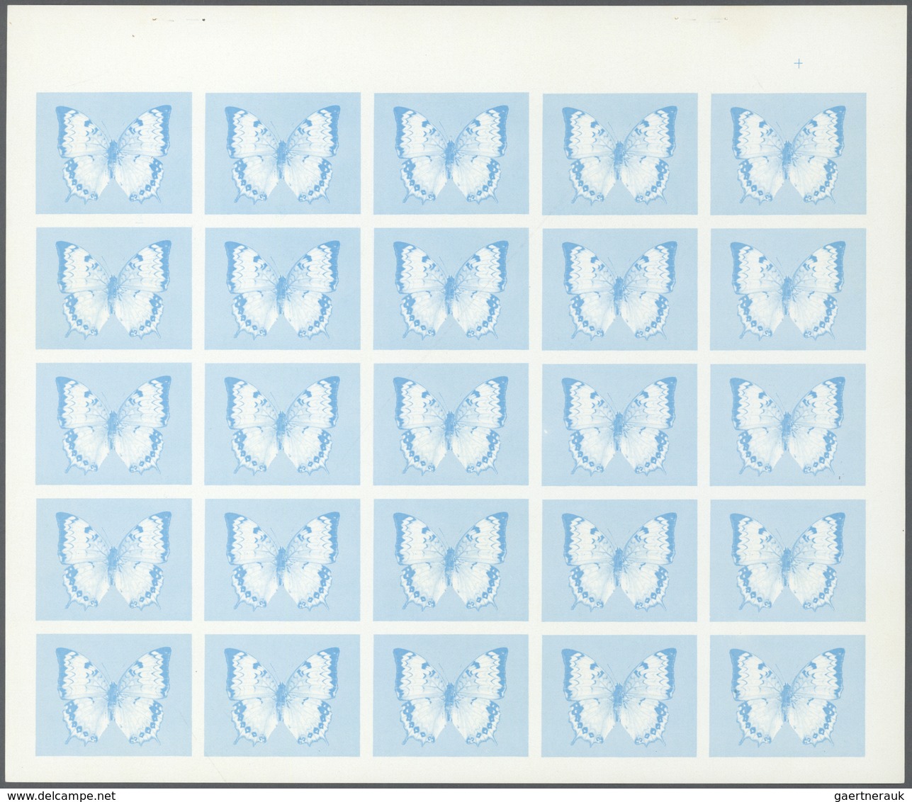 ** Thematik: Tiere-Schmetterlinge / Animals-butterflies: 1972. Sharjah. Progressive Proof (5 Phases) In - Vlinders