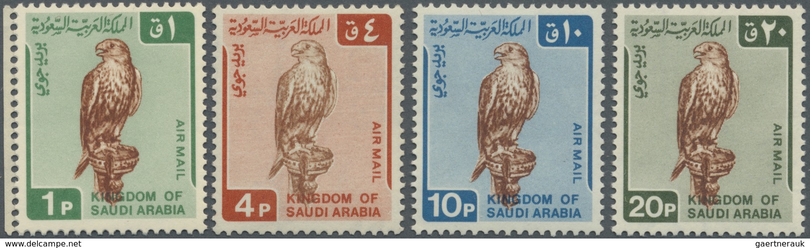 ** Thematik: Tiere-Vögel / Animals-birds: 1968, Saudi Arabia. Complete Airmail Set (4 Values) Showing " - Autres & Non Classés