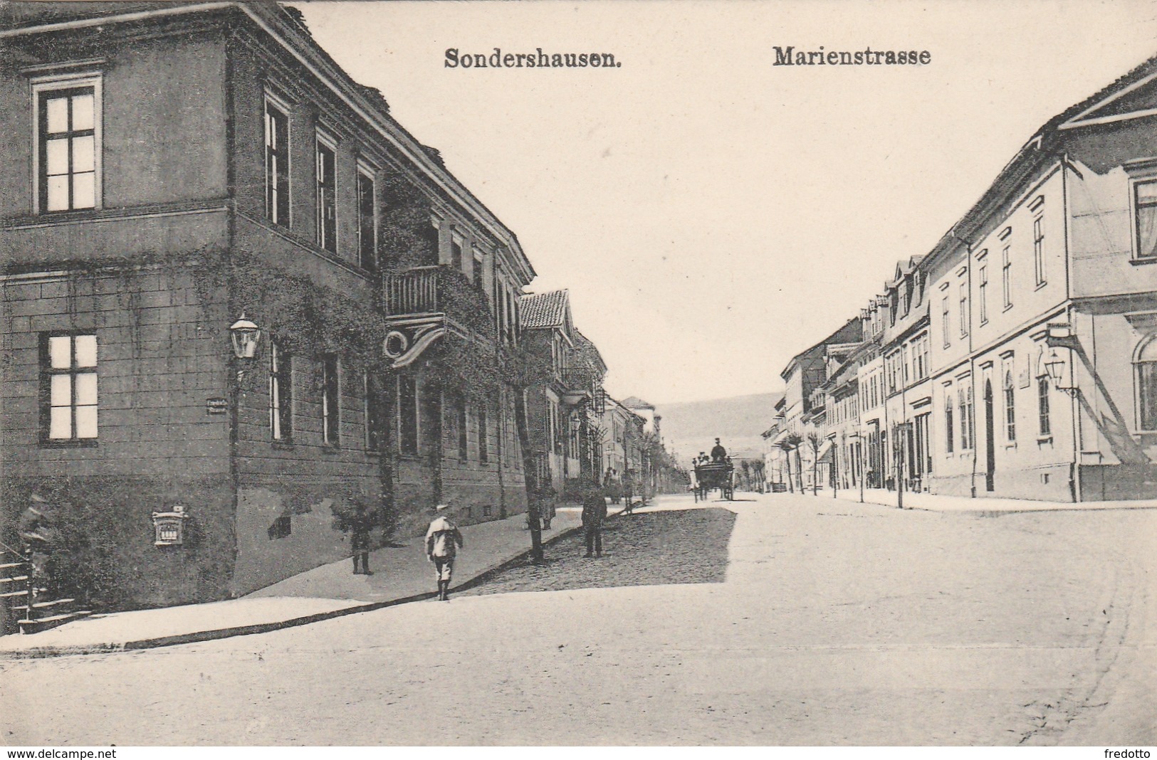 Sondershausen - Marienstrasse.-Friedrich-Strasse. - Sondershausen