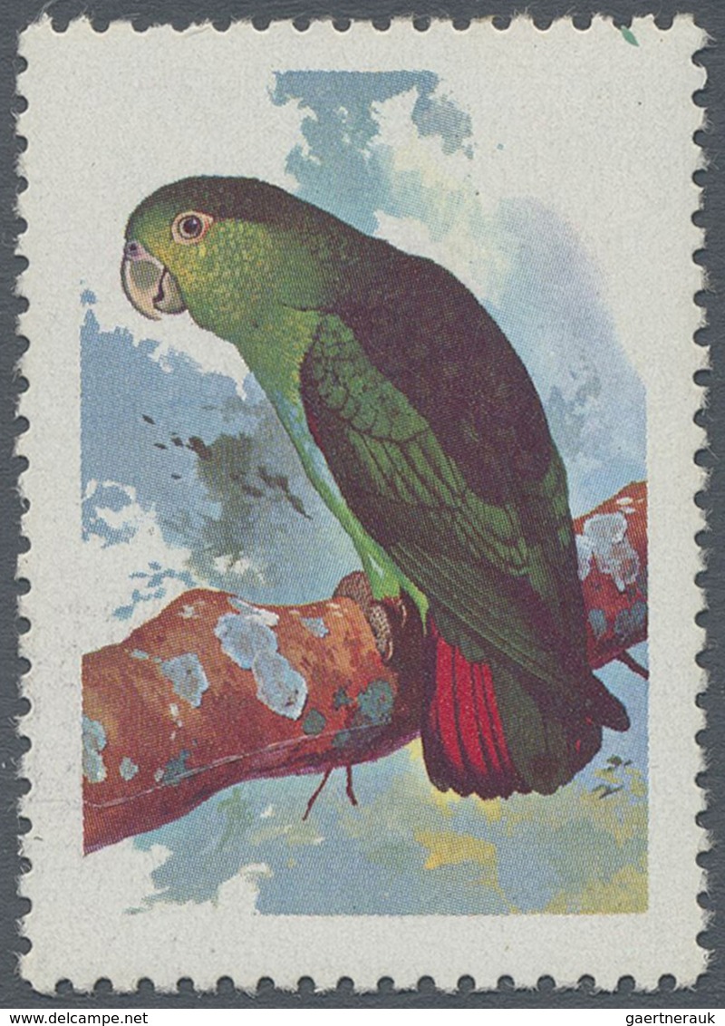 ** Thematik: Tiere-Vögel / Animals-birds: Brasil 1973, 5 Cr.Parrot Missing Value Imprint, Mint Never Hi - Andere & Zonder Classificatie