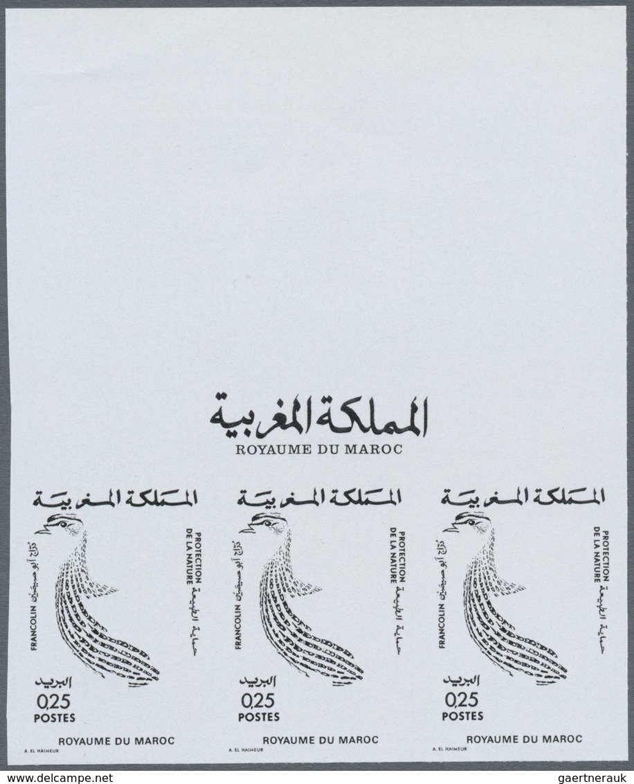 ** Thematik: Tiere-Vögel / Animals-birds: 1974, MAROKKO: Bird 0.25dh. 'Francolinus Bicalcaratus' In Six - Autres & Non Classés