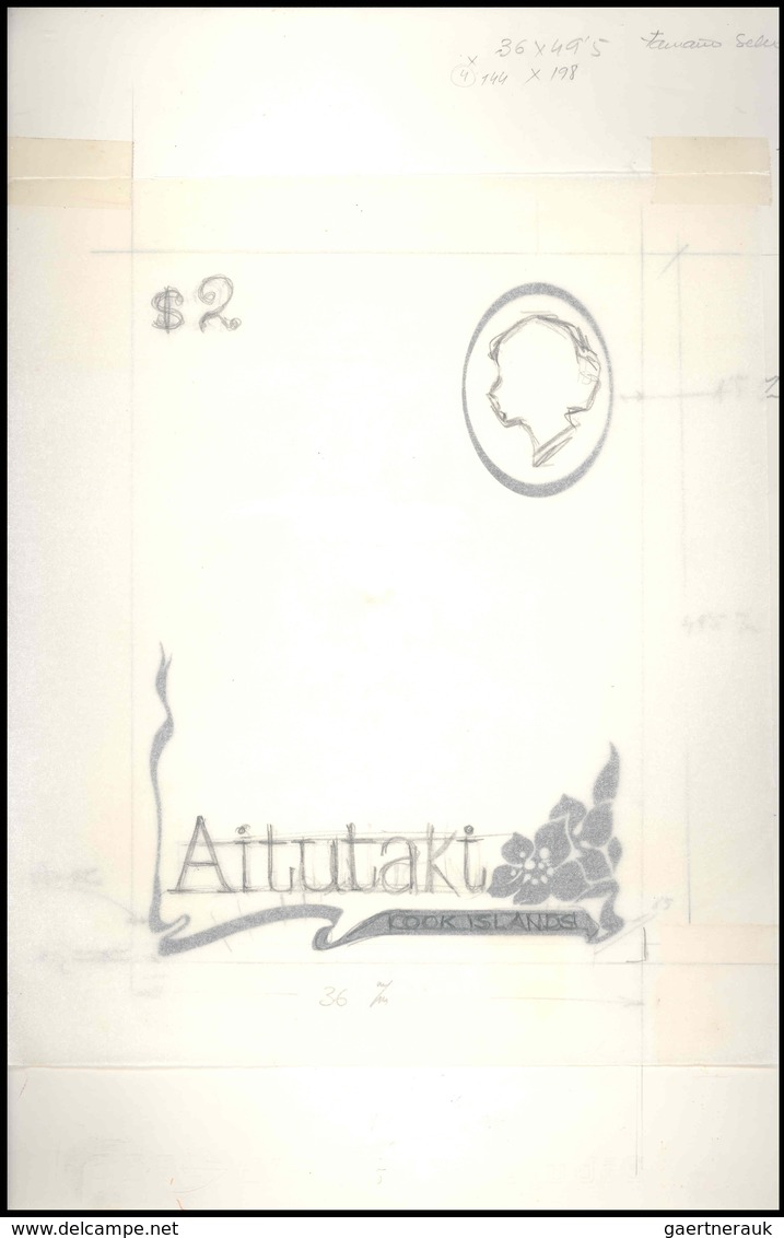 Thematik: Tiere-Vögel / Animals-birds: 1981, BIRDS, 3 Different Sketches For The Overlay For The Bir - Autres & Non Classés