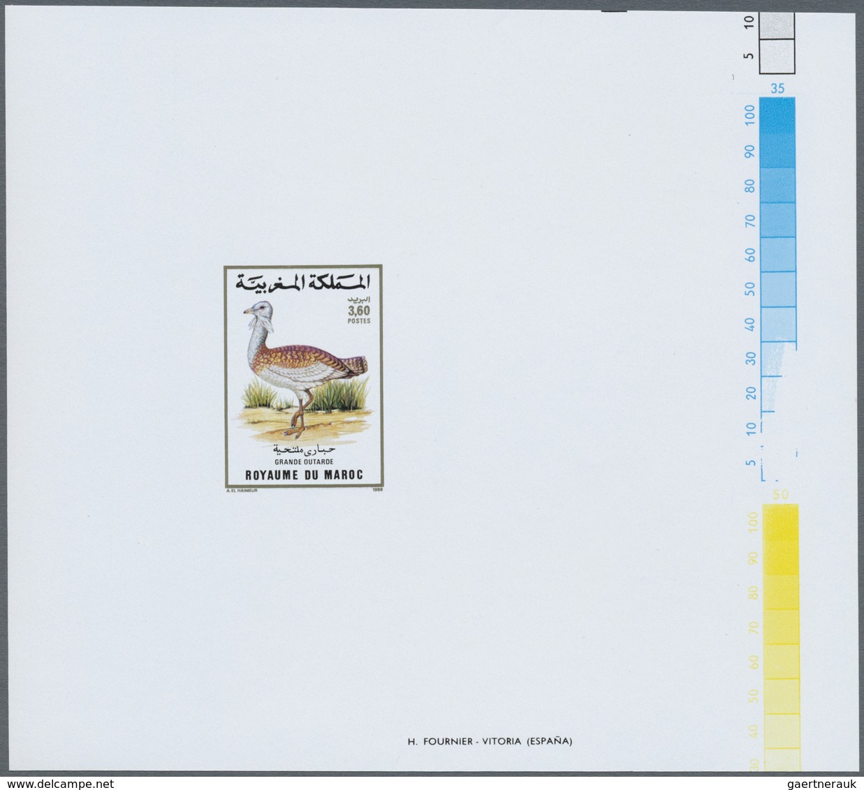 ** Thematik: Tiere-Vögel / Animals-birds: 1988, MAROKKO: Birds Set Of Two Values 3.60dh. 'Phoenicopteru - Autres & Non Classés