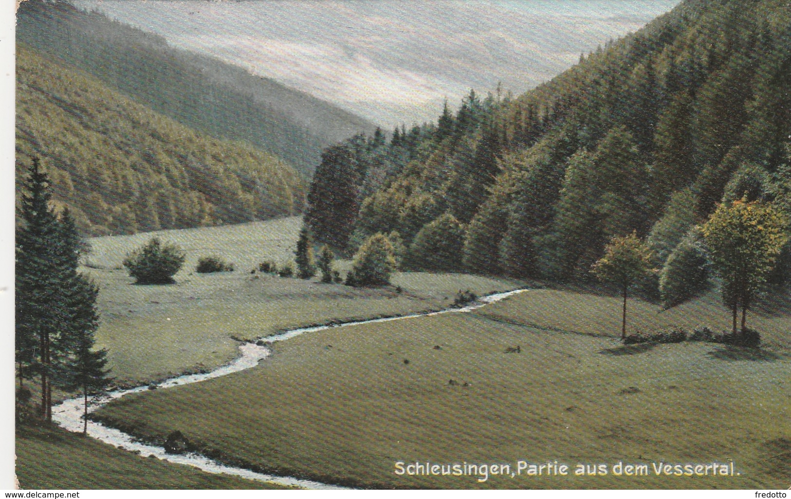 Schleusingen,Partie Aus Dem Vessertal. - Schleusingen