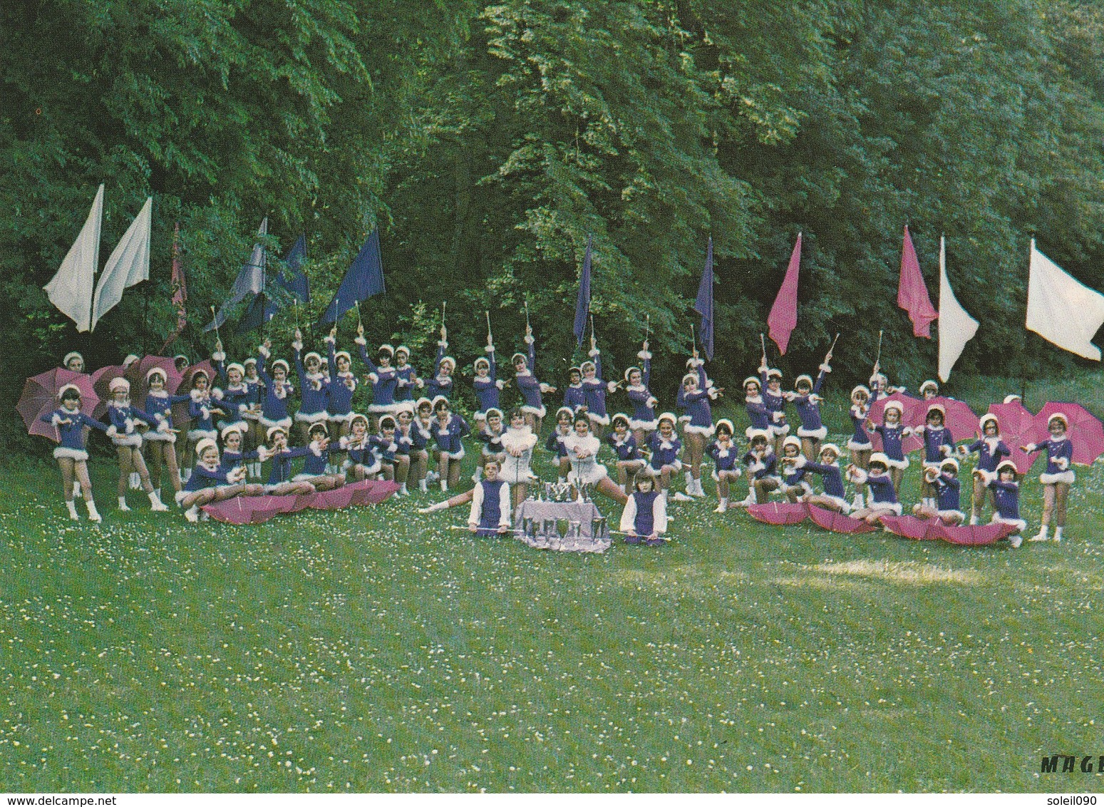 CP  78  MAGNANVILLE   Les  Majorettes  Club  Sportif De Twirling -baton - Magnanville