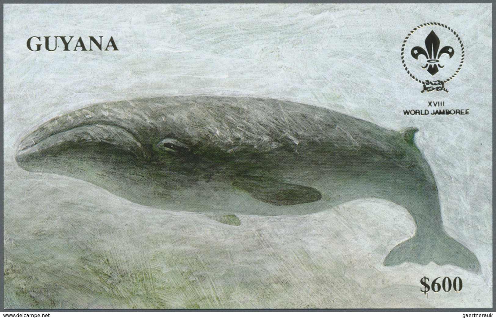 ** Thematik: Tiere-Meeressäuger (u.a. Wale) / Animals-aquatic Mammals: 1993, 18th World Scout Jamboree - Andere & Zonder Classificatie