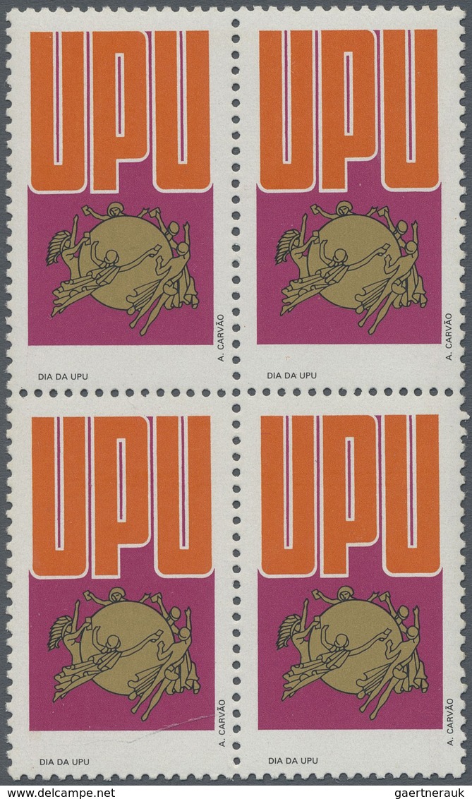 ** Thematik: UPU / United Postal Union: UPU: Brasil 1979, 12 Cr. UPU Missing Value Block Of Four, Mint - U.P.U.