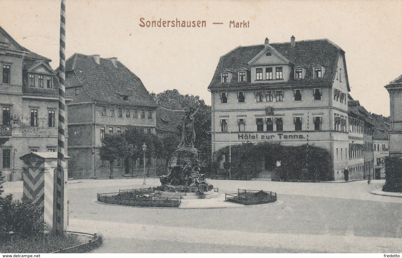 Sondershausen - Markt-Hotel Zur Tanne. - Sondershausen