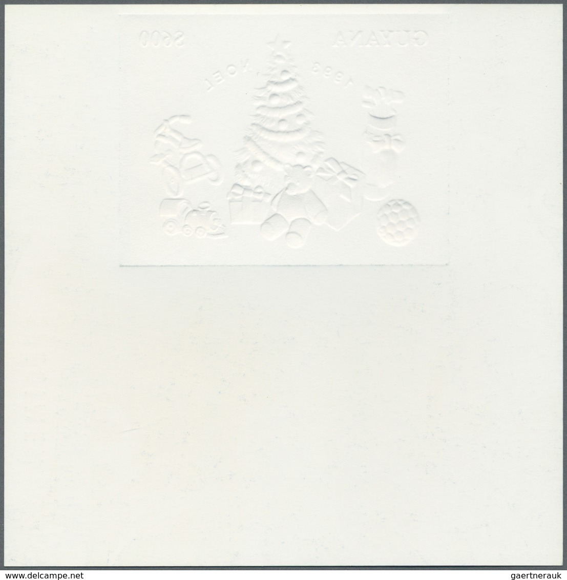 ** Thematik: Weihnachten / christmas: 1993, Christmas GOLD and SILVER miniature sheets set of eight, tw