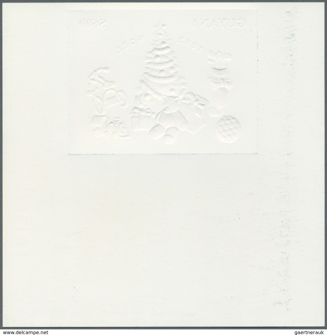 ** Thematik: Weihnachten / christmas: 1993, Christmas GOLD and SILVER miniature sheets set of eight, tw