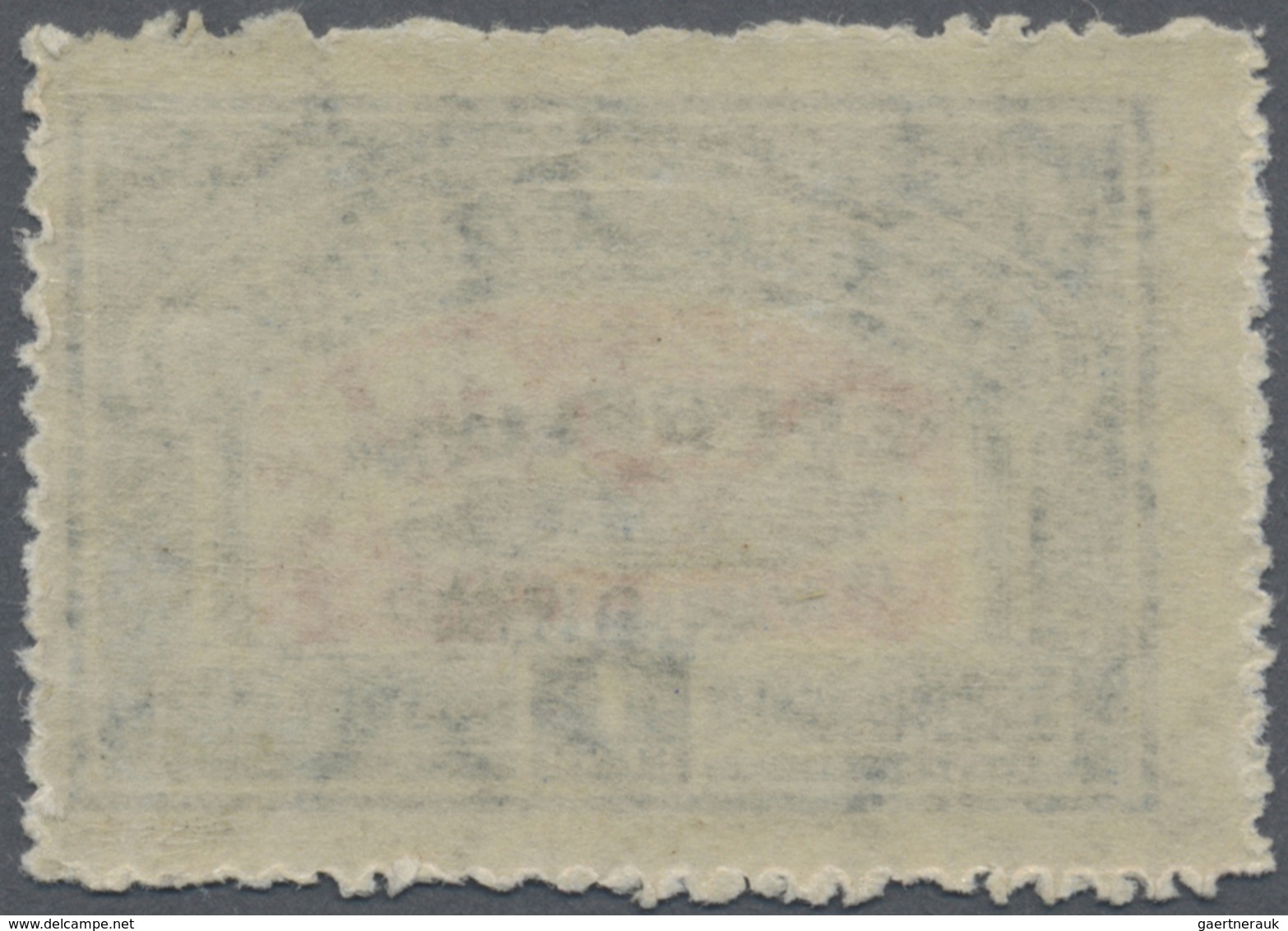 * Thematik: Zeppelin / Zeppelin: 1930, Argentina. Air Post Stamp Of 1928, DOUBLE OVERPRINTED In Blue " - Zeppelins