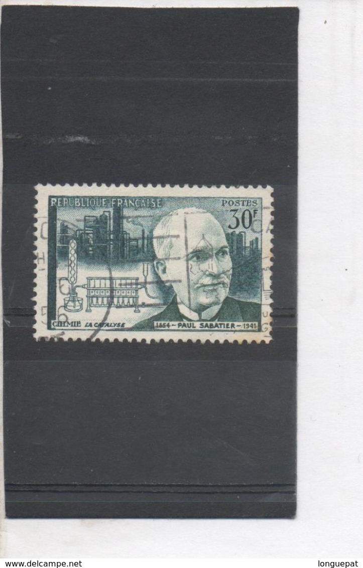FRANCE - Paul SABATIER, Chimiste Français - Prix Nobel De Chimie En 1912 - Chimie Organique - Used Stamps