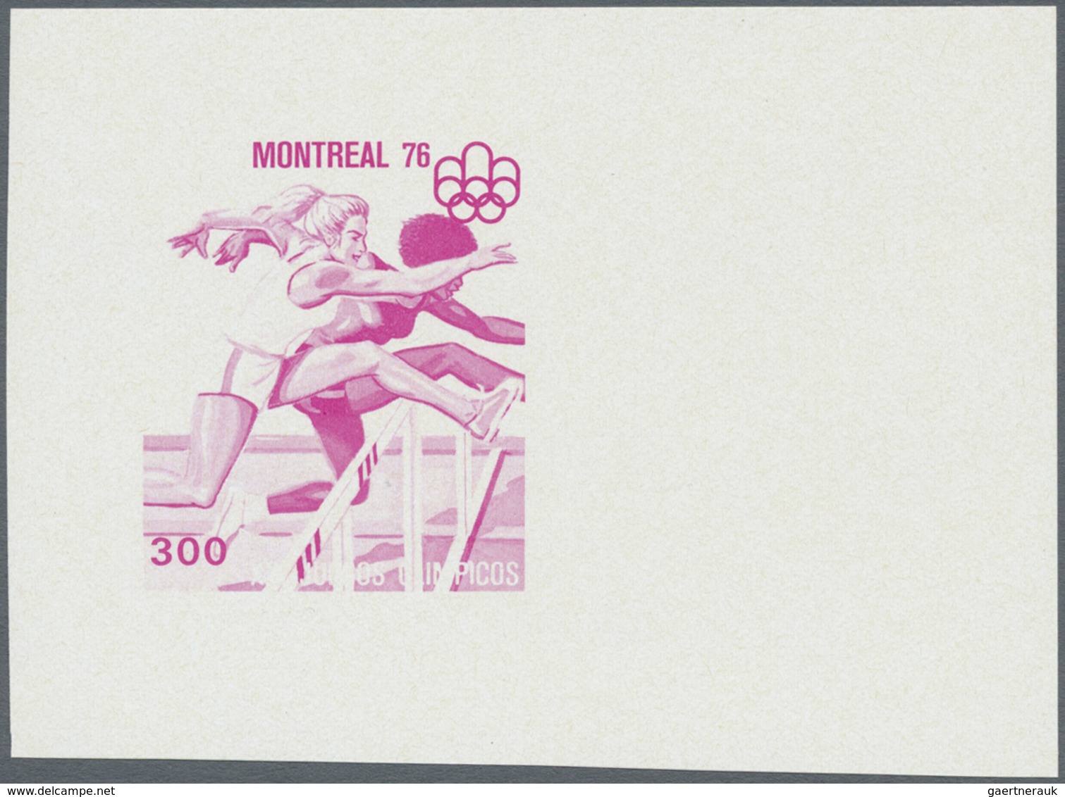 ** Äquatorialguinea: 1976, Olympische Sommerspiele In Montreal Als Blockausgabe In 6 Verschiedenen Druc - Guinée Equatoriale