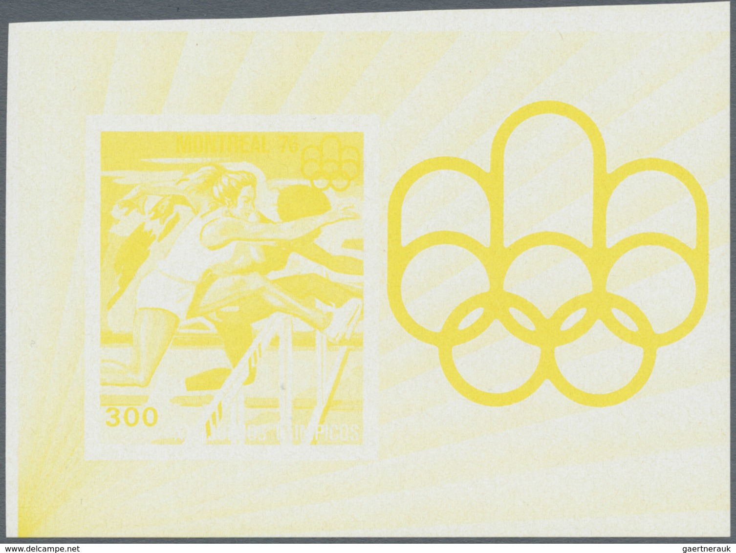 ** Äquatorialguinea: 1976, Olympische Sommerspiele In Montreal Als Blockausgabe In 6 Verschiedenen Druc - Guinée Equatoriale