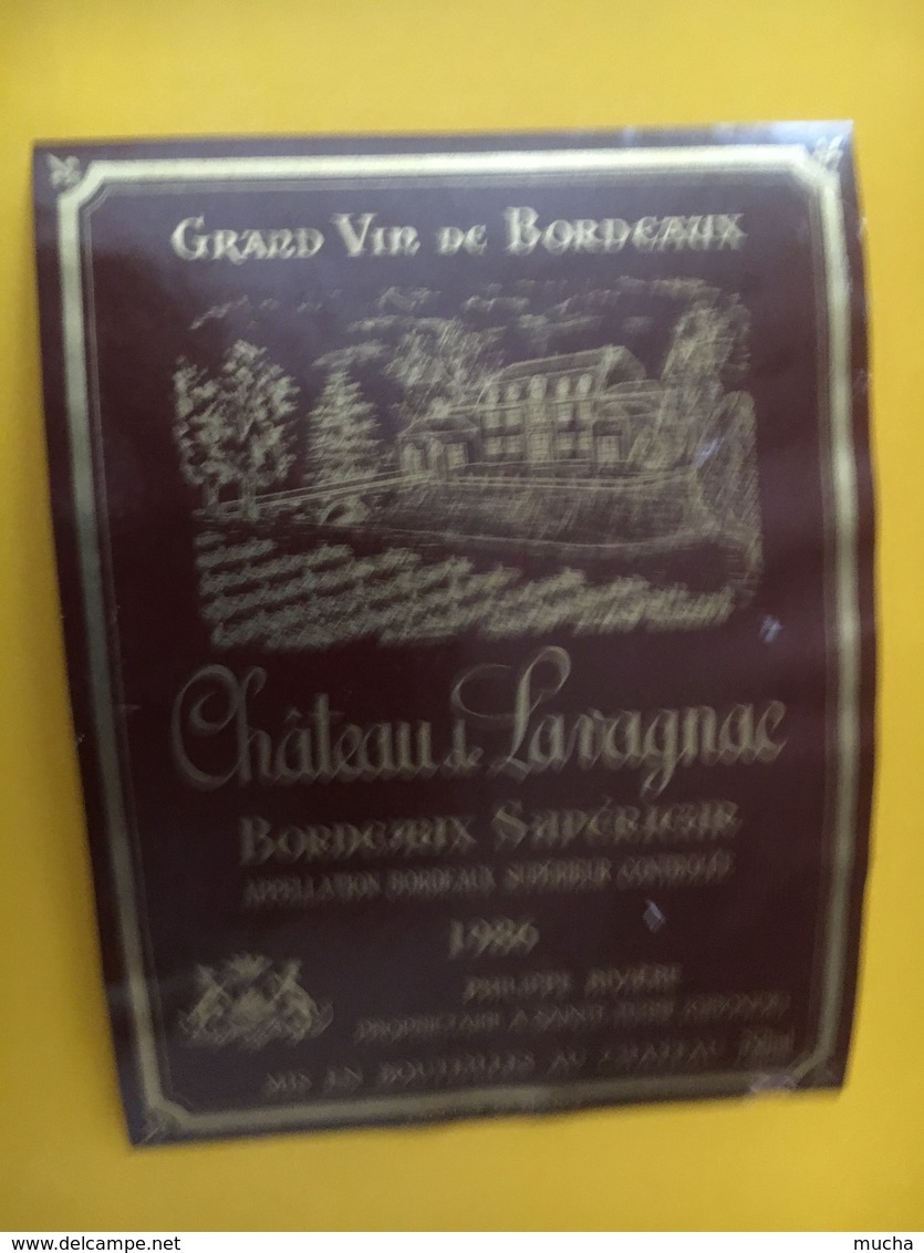 6804 - Château Lavagnac 1986 - Bordeaux