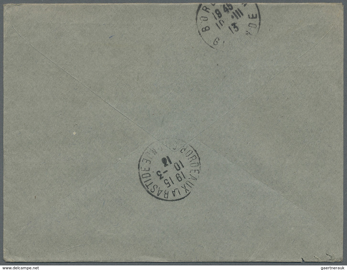 Br Angola: 1913, A Pair Of  "REPUBLICA" 25 R Dull Violet On Printed Envelope "Phamacia Moderna In Mossa - Angola
