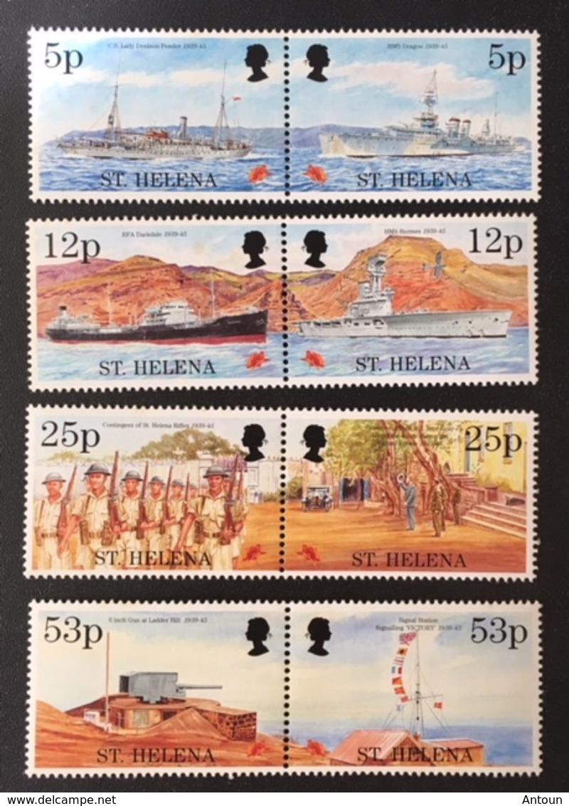 St. Helena 1985 End OF World War Ll 50th. Anniv. - Oceania (Other)