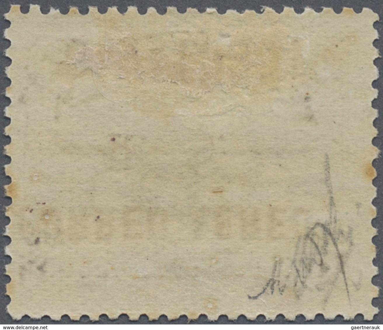 * Bolivien: 1930, Zeppelin 50 C. With Inverted Overprint In Brown, Unused, Two Tiny Spots, Otherwise F - Bolivië