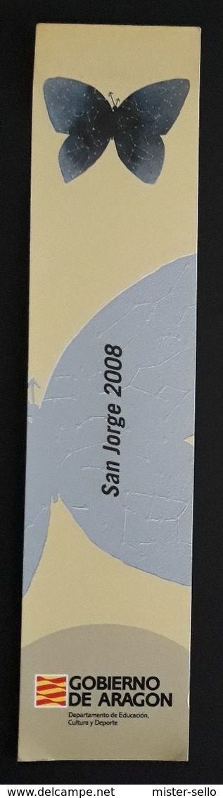 MARCAPAGINAS. SAN JORGE 2008 - DÍA DEL LIBRO. - Marcapáginas