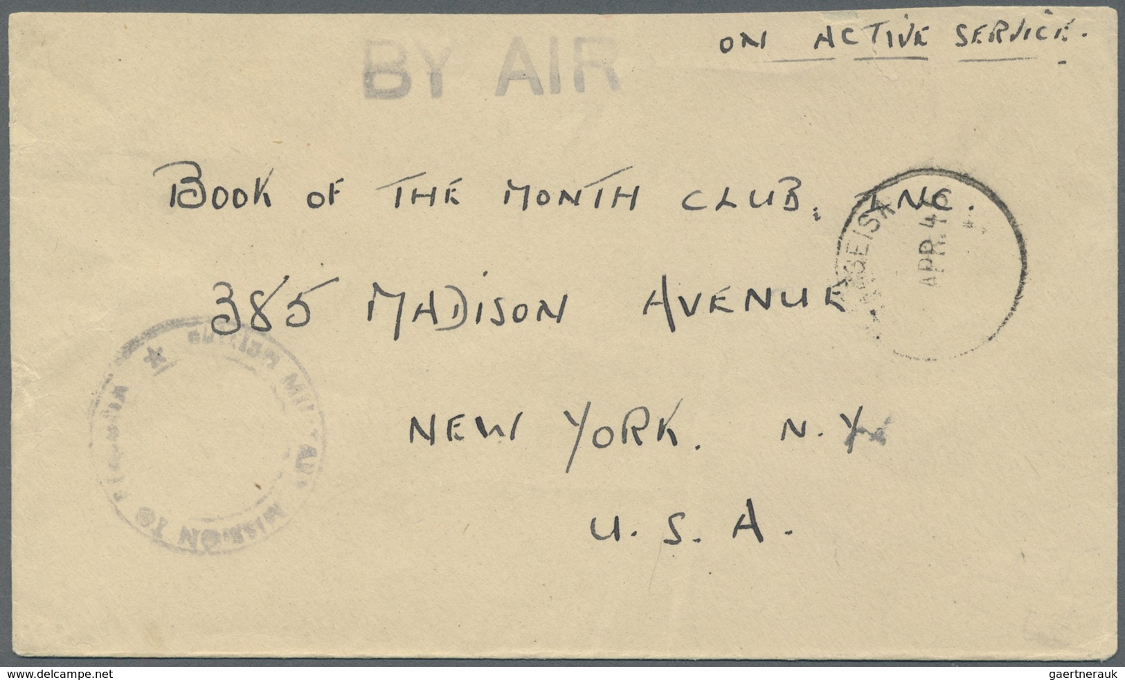 Br Britisch-Somaliland: 1946, HARGEISA, On Active Service Airmail Cover (min. Shortened On Top) From Ha - Somaliland (Protectorat ...-1959)
