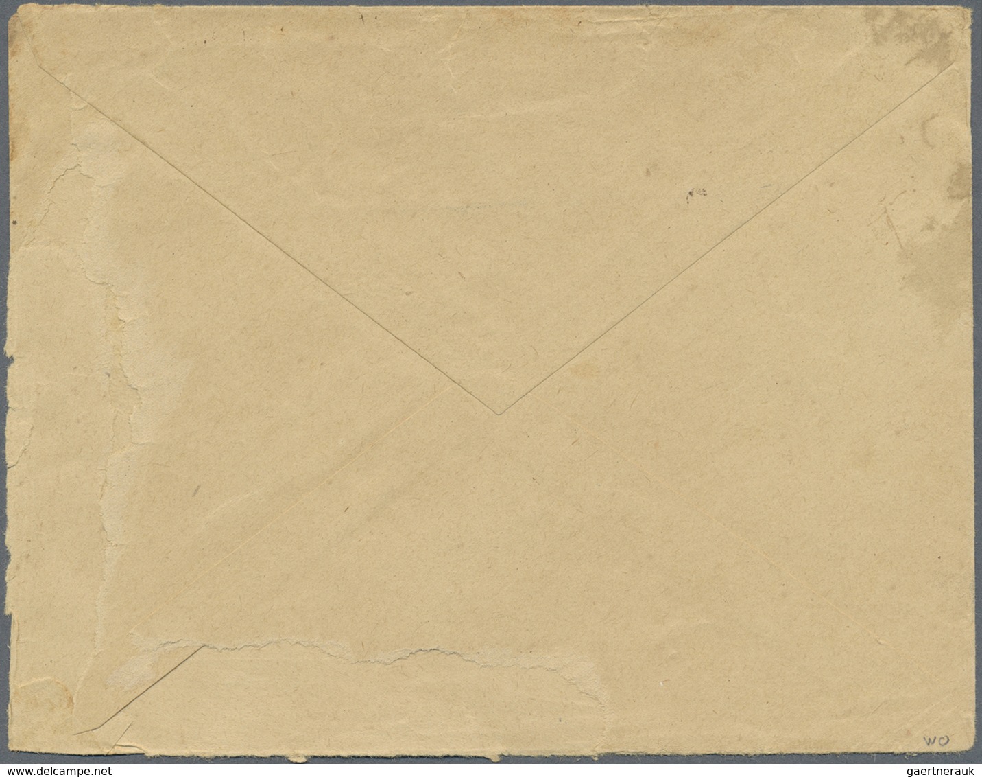 Br Französisch-Guinea: 1898. Stampless Envelope (faults) Written From Timbo, French Guinee Addressed To - Autres & Non Classés