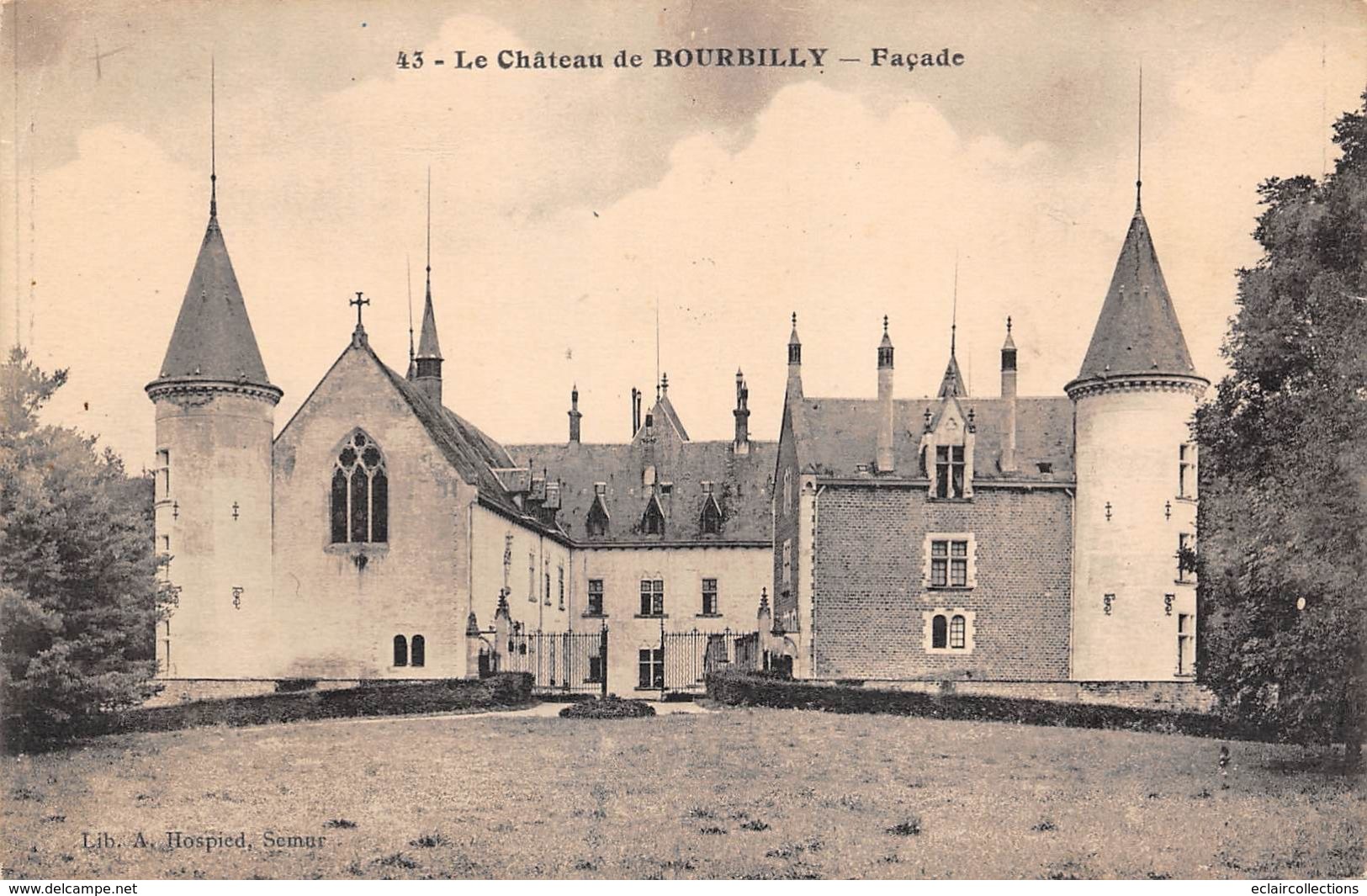 Bourbilly     21      Le Château              (voir Scan) - Otros & Sin Clasificación