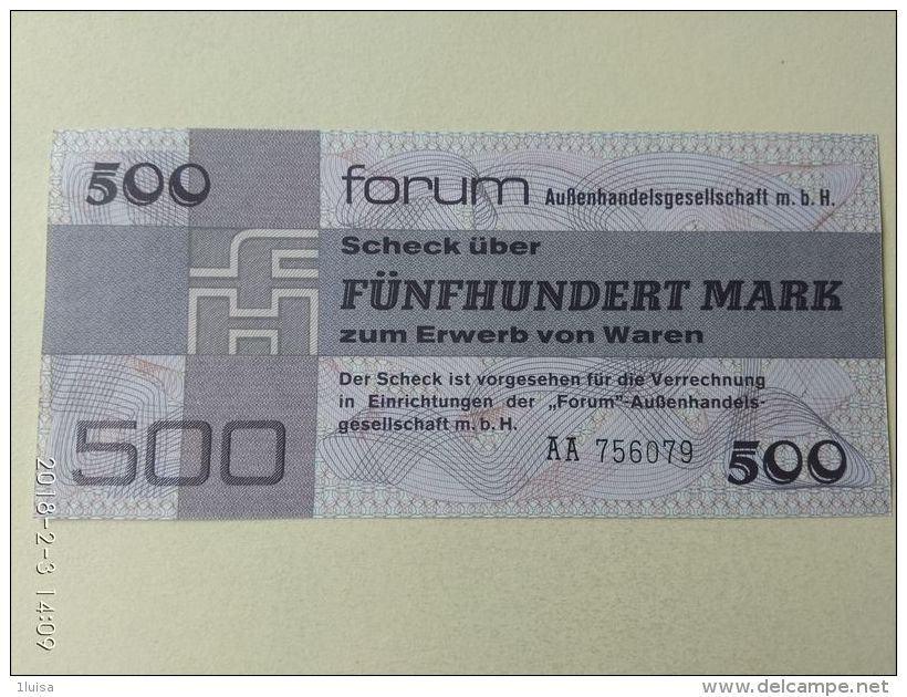 GERMANIA 500 Marki 1979 - Other & Unclassified