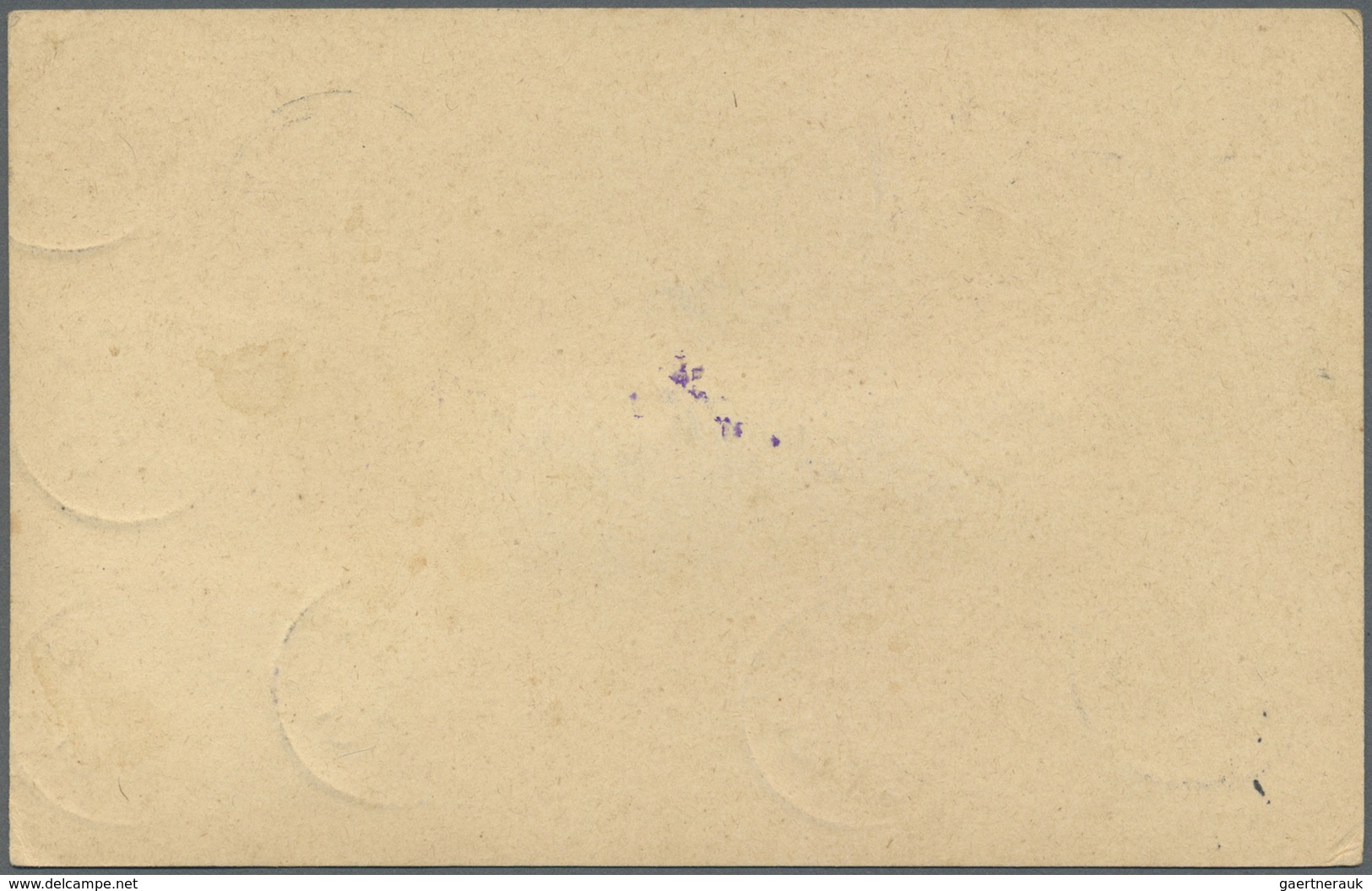 GA Jungferninseln / Virgin Islands: 1901, 1 D Statinonery Card With Additional Franking Of 1 D And Vert - Iles Vièrges Britanniques