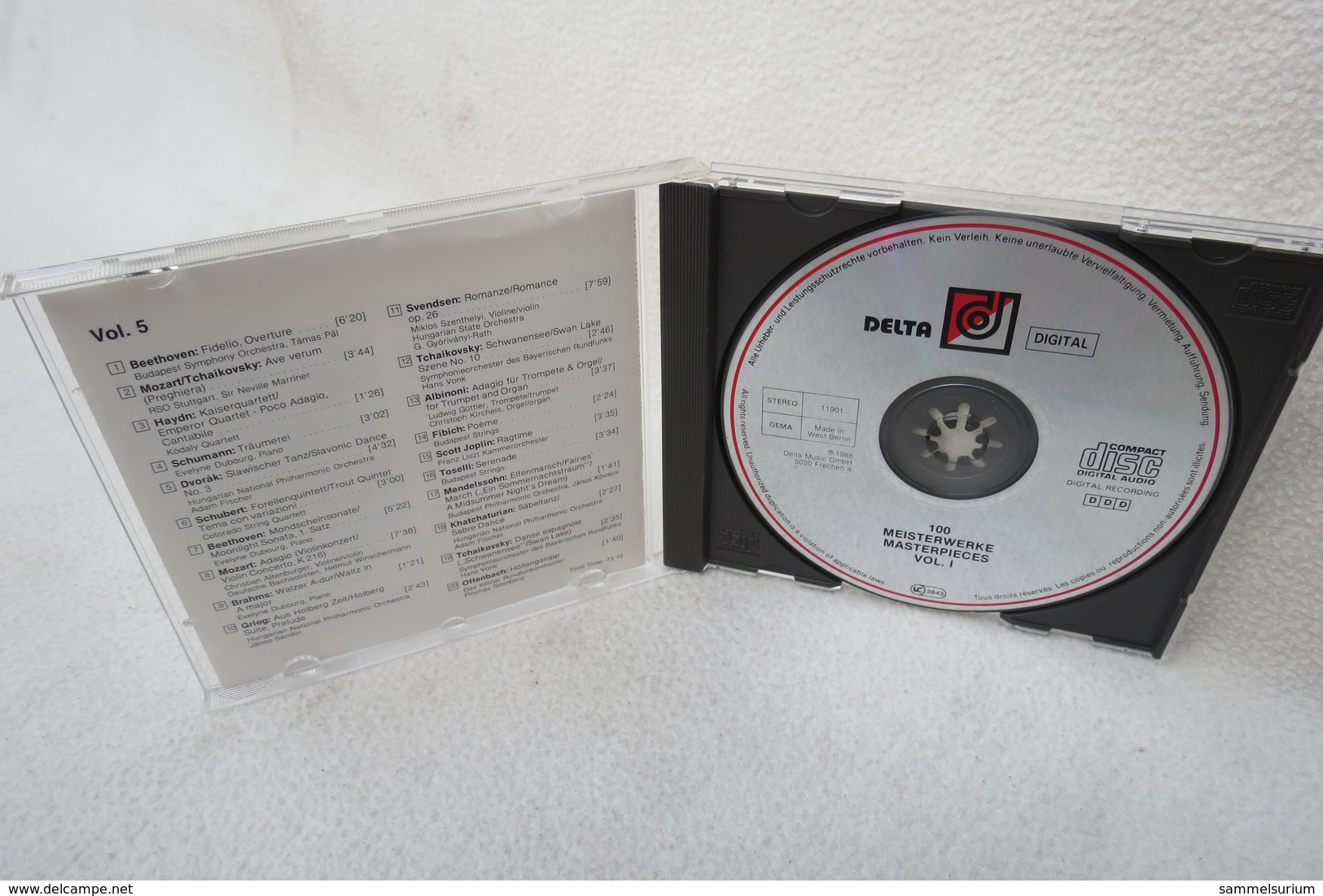 CD "100 Meisterwerke Der Klassischen Musik" CD 1 - Klassik