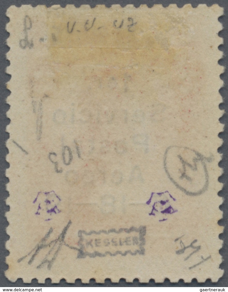 * Kolumbien: 1919, Air Mail, 2 C. Carmine Rose, Position 1 Of The Setting, Unused Original Gum, Very F - Colombie