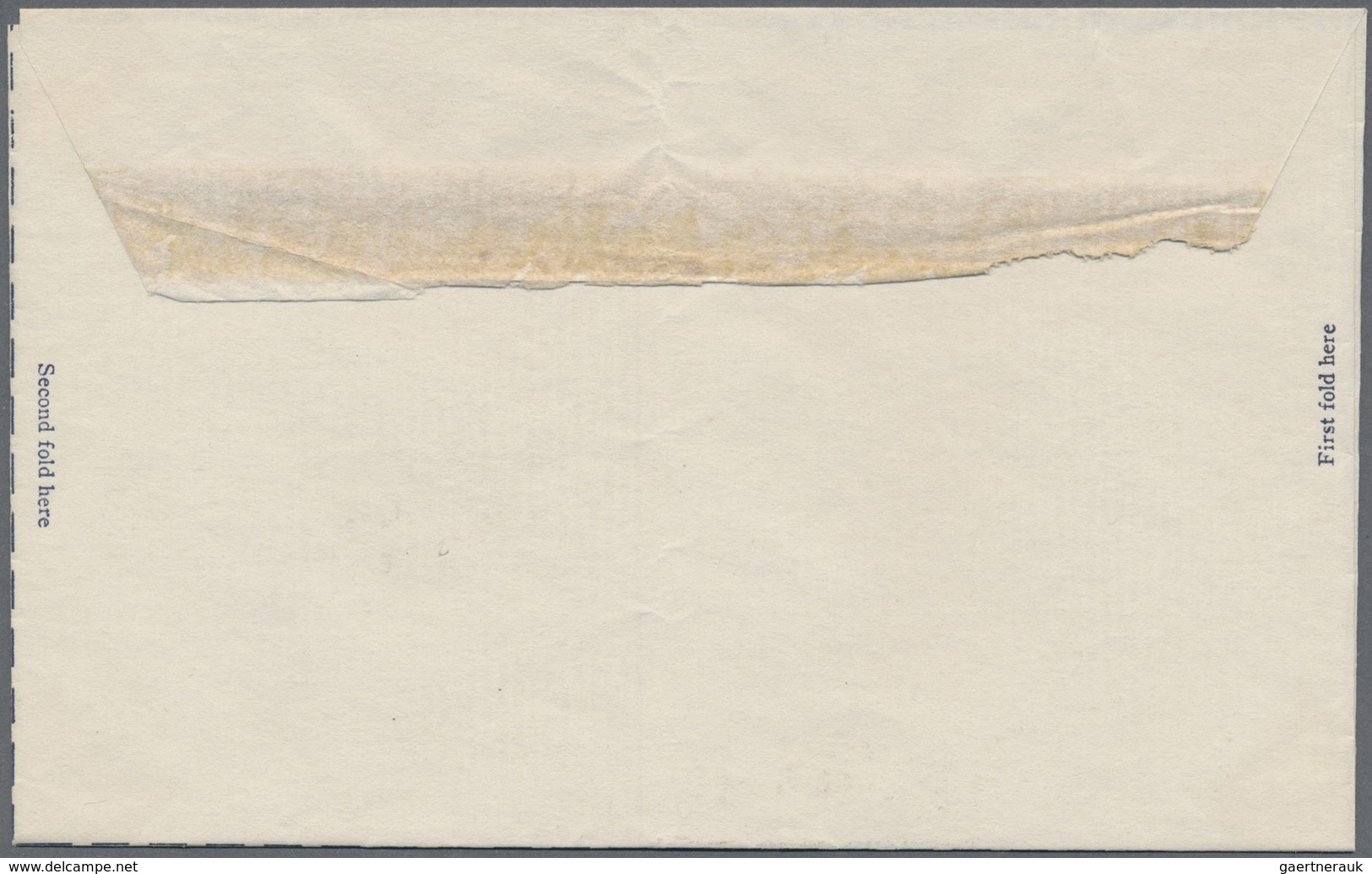 GA Liberia: 1947, Airletter #1, Unused Mint. - Liberia