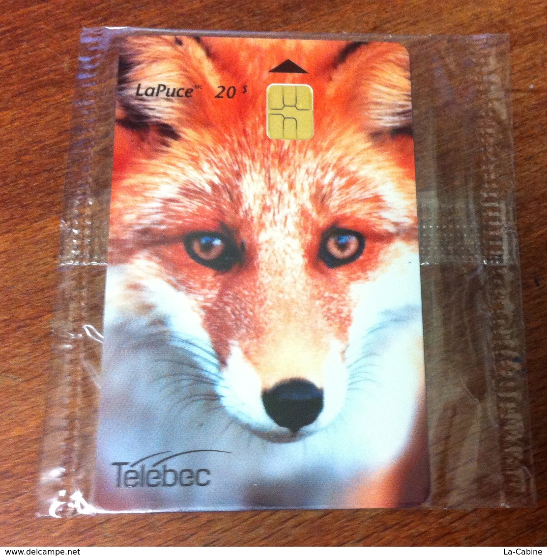 CANADA QUÉBEC TÉLÉCARTE CARTE TÉLÉPHONIQUE LAPUCE TÉLÉBEC RENARD FOX PHONECARD CARD POUR COLLECTION NEUVE - Canada